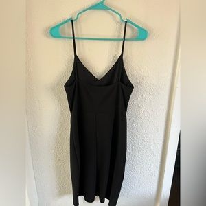Lulus simple black mini dress